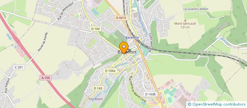 localisation de l'entreprise SENEA  ROUEN