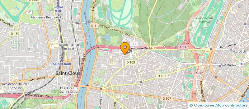 localisation de l'entreprise SENECA à BOULOGNE-BILLANCOURT