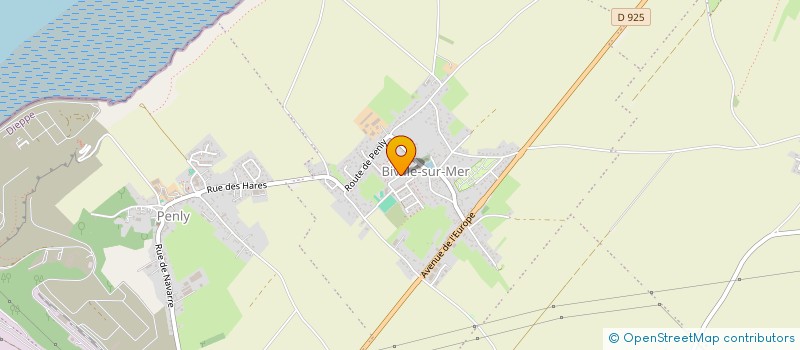 localisation de l'entreprise SENECAL PEINTURE  PETIT-CAUX