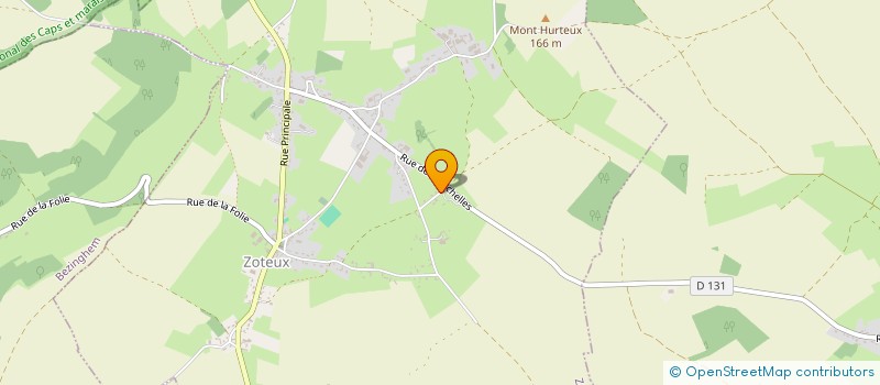 localisation de l'entreprise SENECAT MENUISERIE à ZOTEUX