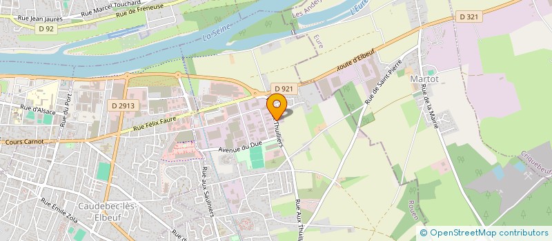 localisation de l'entreprise SENECOFI à SAINT-PIERRE-LES-ELBEUF