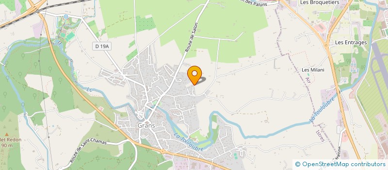 localisation de l'entreprise SENECOLE  GRANS