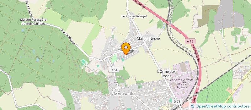 localisation de l'entreprise SENEDIS  MAFFLIERS