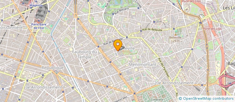 localisation de l'entreprise SENEDRIF  CRETEIL