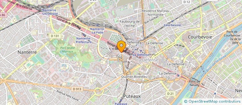 localisation de l'entreprise SENEF SOFT à NEUILLY-SUR-SEINE