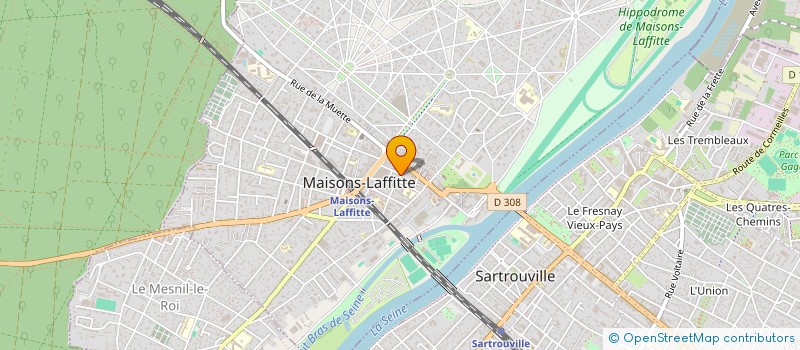 localisation de l'entreprise SENEGAL INDEPENDANT ET SOLIDAIRE à MAISONS-LAFFITTE