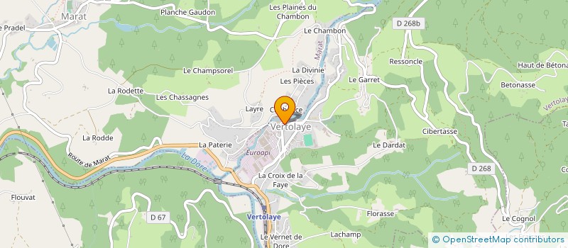 localisation de l'entreprise SENEGAULOIS SAAF NA ! NEKH NA !.  VERTOLAYE