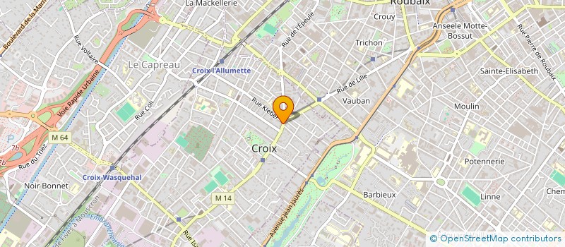 localisation de l'entreprise SENEGOAL à CROIX