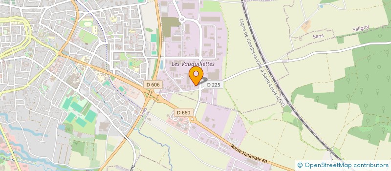 localisation de l'entreprise SENELEC à SENS