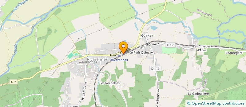 localisation de l'entreprise SENELEC  AZAY-LE-RIDEAU