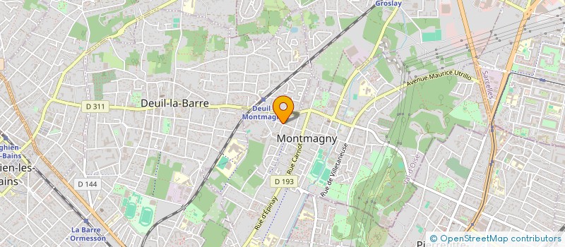 localisation de l'entreprise SENELEC  BEAUCHAMP