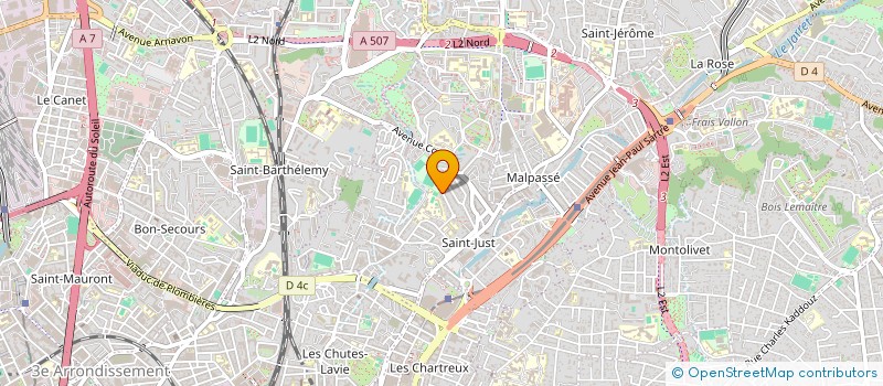 localisation de l'entreprise SENEM à MARSEILLE