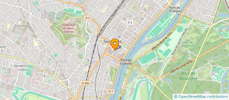 localisation de l'entreprise SENEME à SURESNES