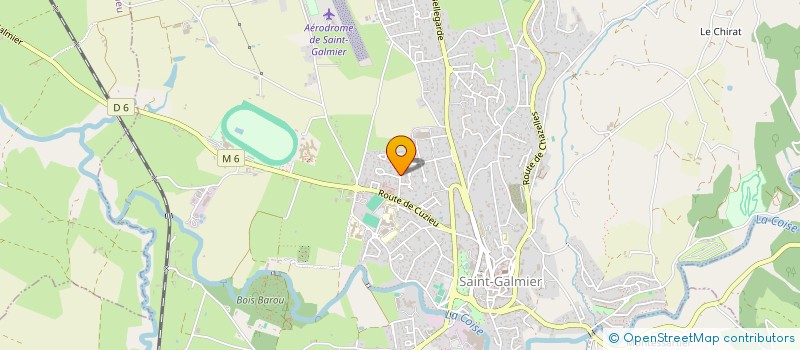 localisation de l'entreprise SENEQUE  SAINT-GALMIER