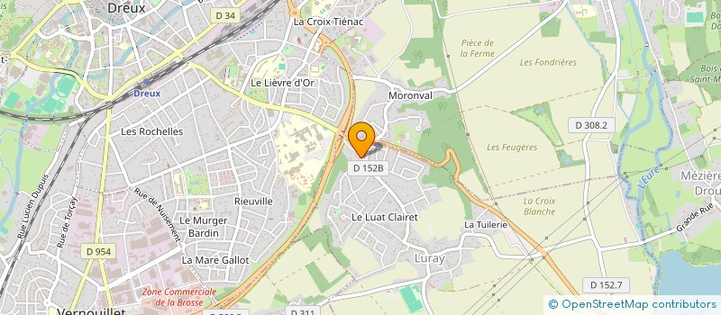 localisation de l'entreprise SENER CONSTRUCTION à LURAY