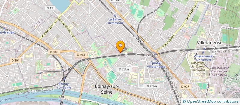 localisation de l'entreprise SENERA-FATAO à EPINAY-SUR-SEINE