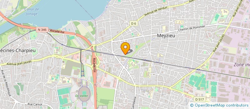 localisation de l'entreprise SENESI IMMOBILIER  MEYZIEU