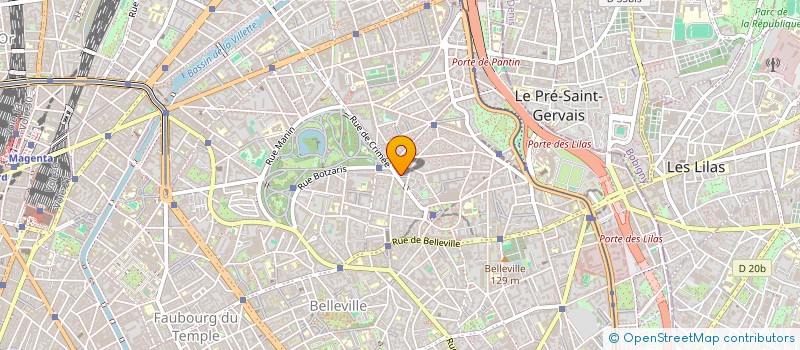 localisation de l'entreprise SENET  PARIS