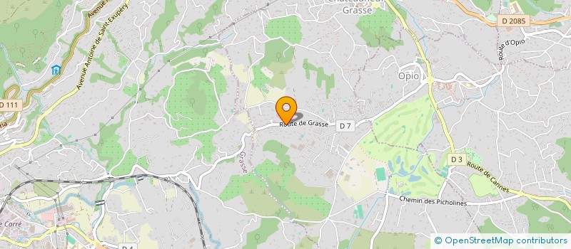 localisation de l'entreprise SENETOSE  CHATEAUNEUF-GRASSE