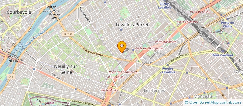 localisation de l'entreprise SENEVALLOIS à LEVALLOIS-PERRET