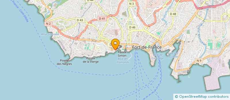 localisation de l'entreprise SENEVE à FORT-DE-FRANCE