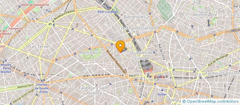 localisation de l'entreprise SENEX à PARIS