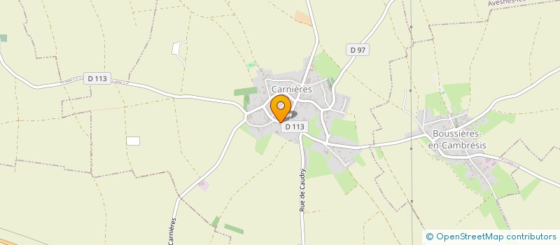 localisation de l'entreprise SENEZ  CARNIERES