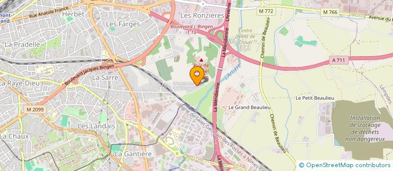 localisation de l'entreprise SENEZE IMMOBILIER à CLERMONT-FERRAND