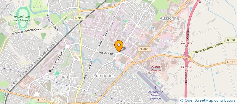 localisation de l'entreprise SENFI  MONTAUBAN