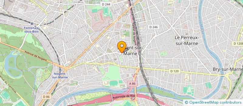 localisation de l'entreprise SENG HENG  NOGENT-SUR-MARNE