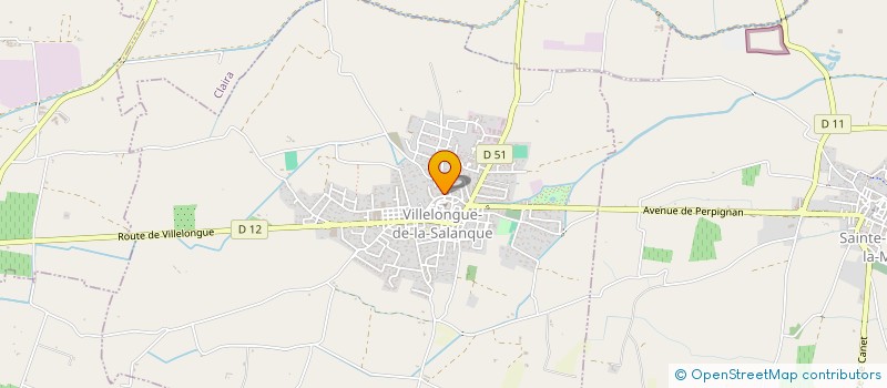 localisation de l'entreprise SENGENES  VILLELONGUE-DE-LA-SALANQUE