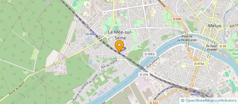 localisation de l'entreprise SENGROUP  LE MEE-SUR-SEINE