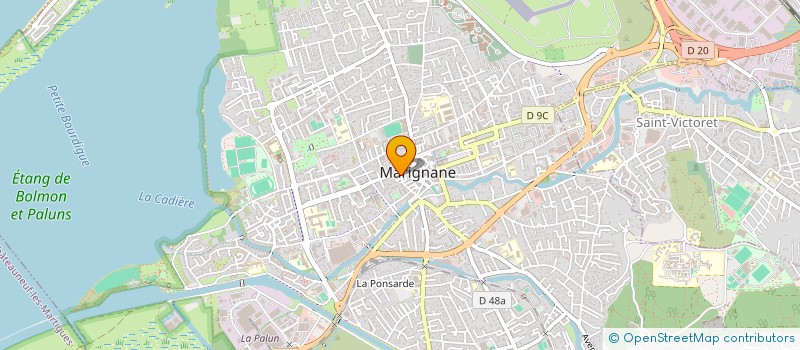 localisation de l'entreprise SENGU à MARIGNANE