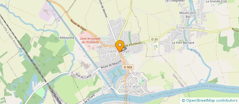 localisation de l'entreprise SENGUI  SAINT-USAGE