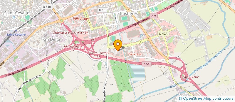 localisation de l'entreprise SENGUL  NIMES