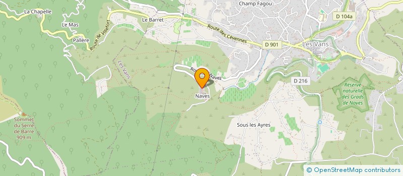 localisation de l'entreprise SENHORIAVERDA  LES VANS