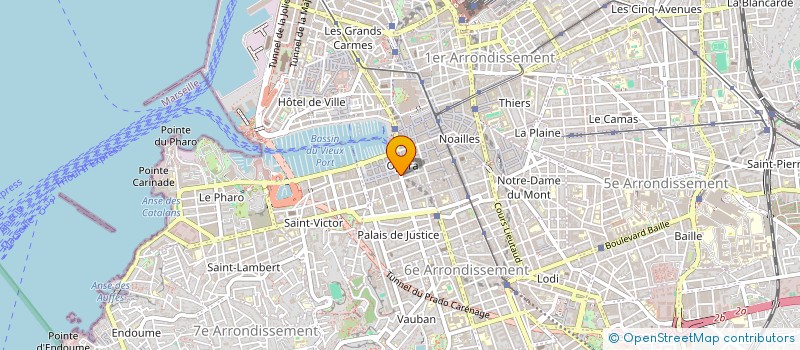 localisation de l'entreprise SENI DJELASSI  MARSEILLE