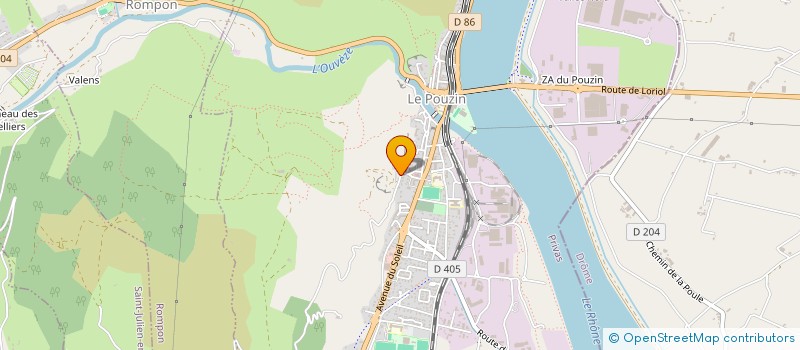 localisation de l'entreprise SENIOR ACTIVITE  ROMPON