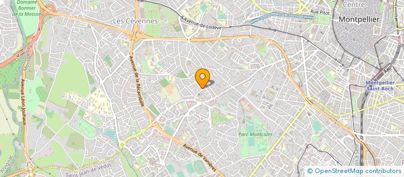 localisation de l'entreprise SENIOR CONSEIL INTERNATIONAL à MONTPELLIER