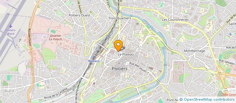 localisation de l'entreprise SENIOR CONSULTING GROUP à POITIERS