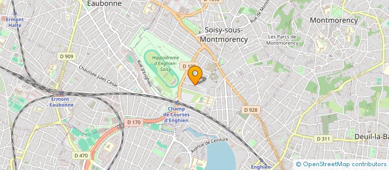 localisation de l'entreprise SENIOR PLUS à SOISY-SOUS-MONTMORENCY