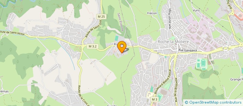 localisation de l'entreprise SENIOR ZEN'ENSEMBLE à SAINT-ETIENNE