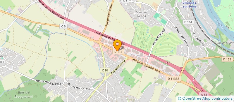 localisation de l'entreprise SENIORCHEZSOI 78 à ORGEVAL