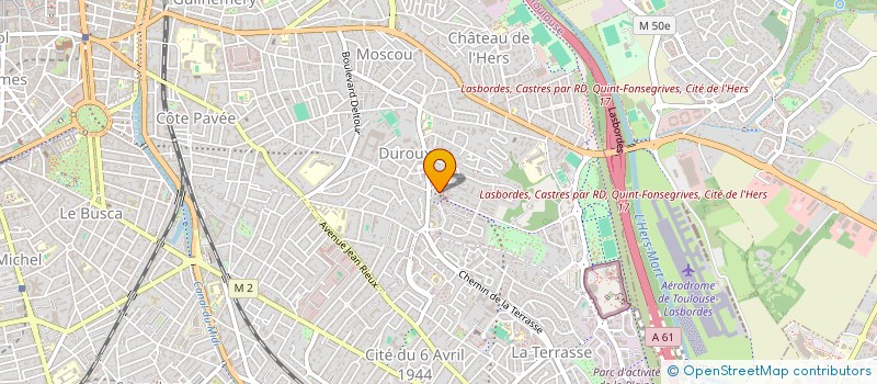 localisation de l'entreprise SENIORIALES DE MONTBAZON à TOULOUSE