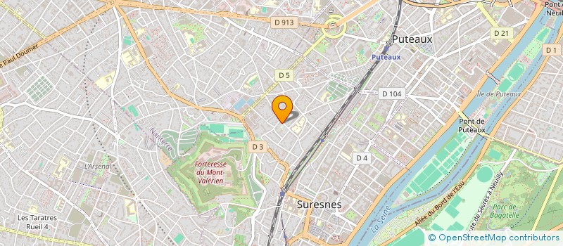 localisation de l'entreprise SENIORS A VOTRE SERVICE à SURESNES
