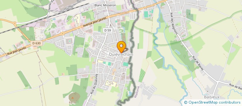 localisation de l'entreprise SENIORS DYNAMIQUES DE QUIEVRECHAIN à QUIEVRECHAIN