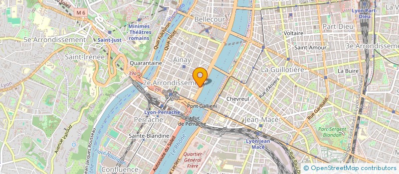 localisation de l'entreprise SENIORS EQUIPEMENTS CONFORT ( S E C ) à LYON