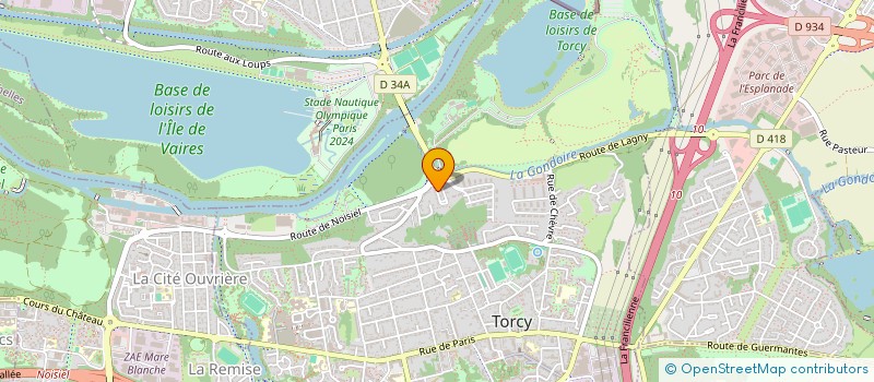 localisation de l'entreprise SENIORS INGENIERIE 77  TORCY