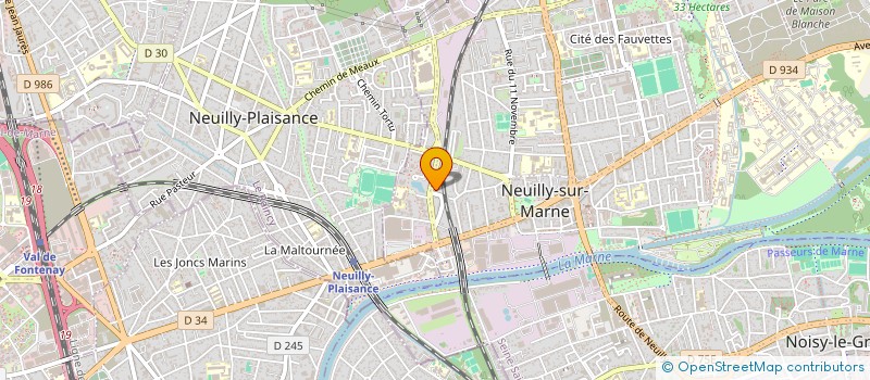 localisation de l'entreprise SENIORS PRO SERVICES à NEUILLY-SUR-MARNE