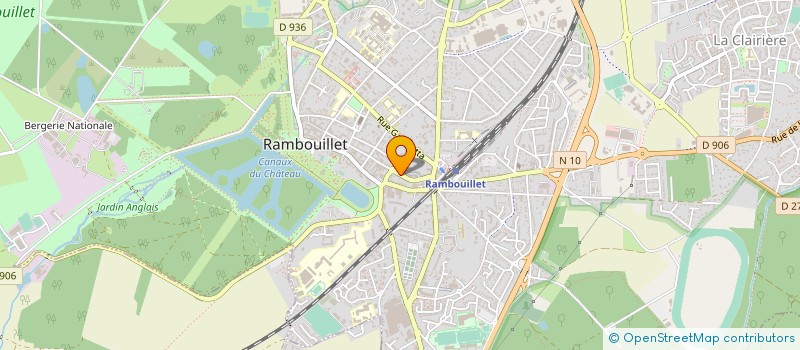 localisation de l'entreprise SENIORS SERVICES à RAMBOUILLET